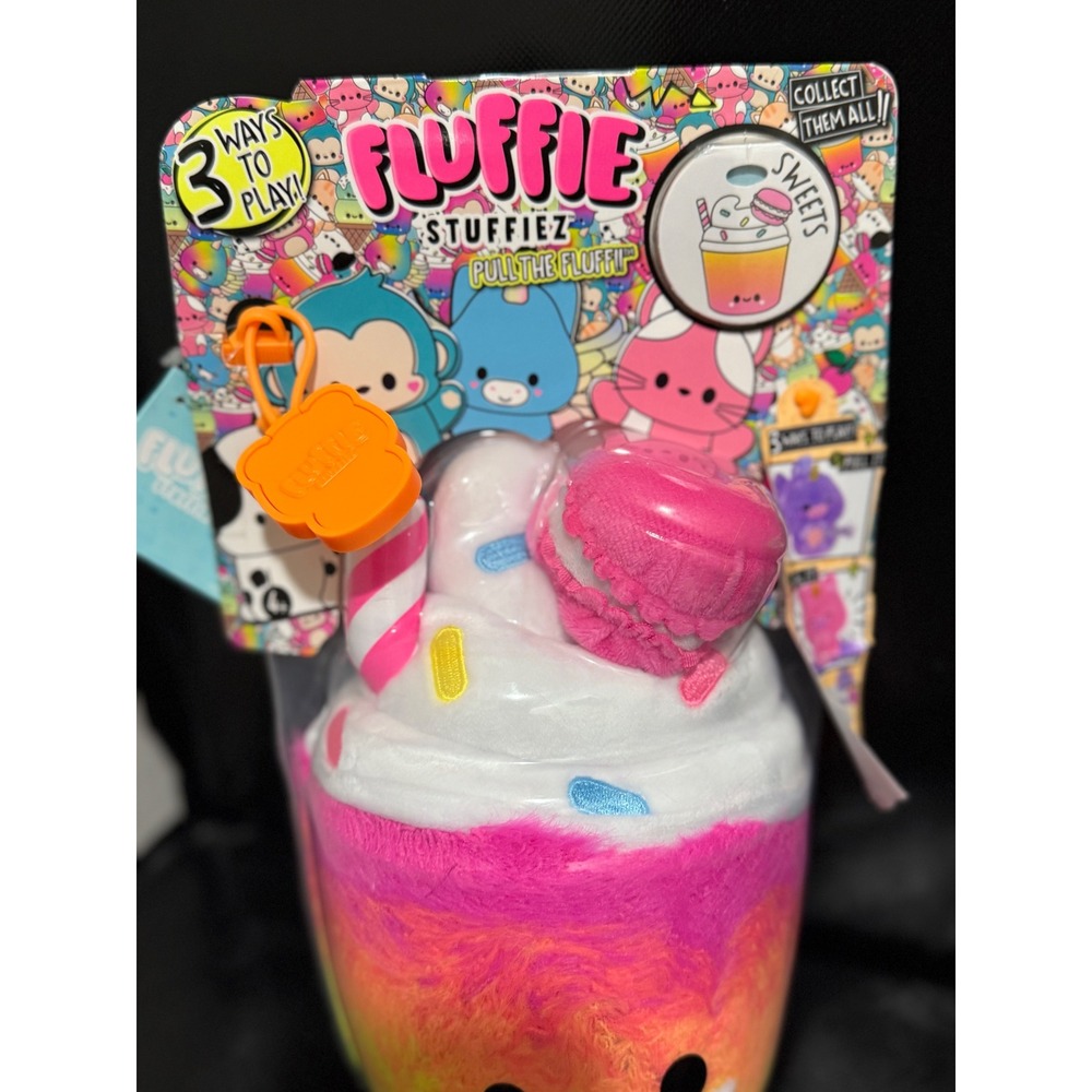 Fluffie Stuffiez Sweets Plush Toy Collectible Surprise Unboxing Fun